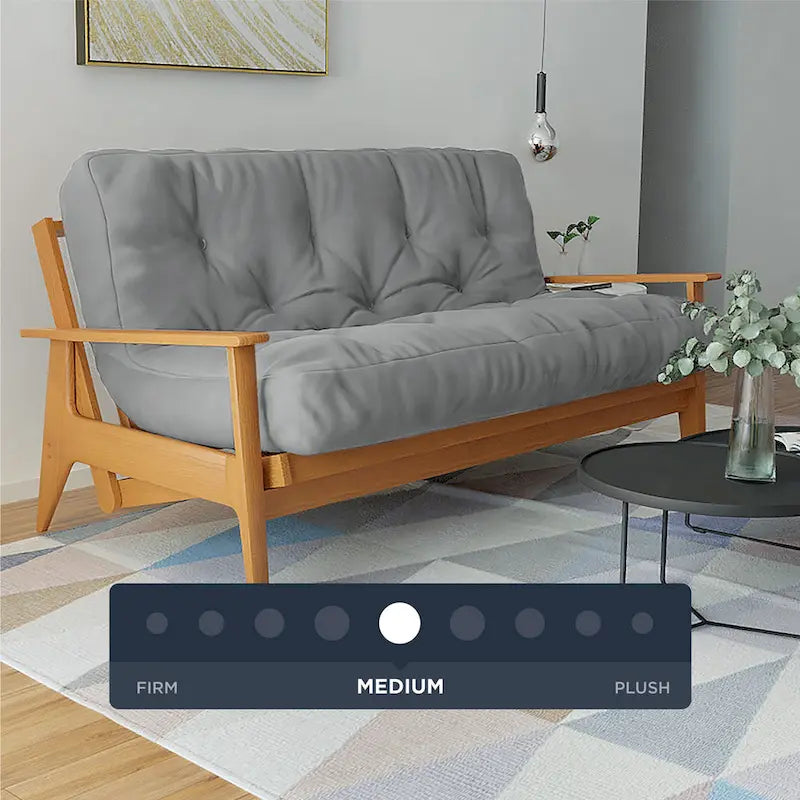 Matelas futon grand format en mousse à mémoire de forme 8"