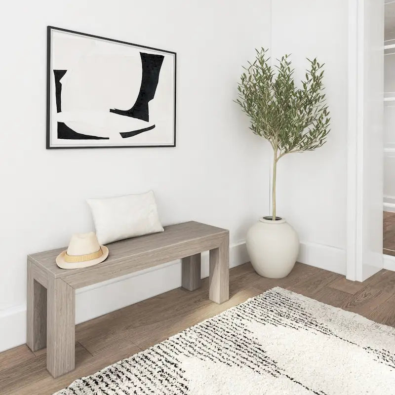 Banc de salle à manger moderne pour table de 60 - 49