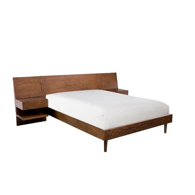 Lit Pécunier avec Deux Tables de Nuit