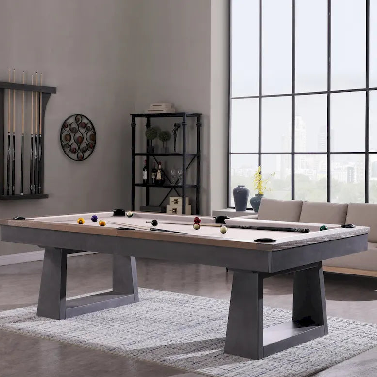 Table de billard 8 pieds en ardoise