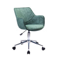 Fauteuil de bureau réglable, microfibre, piètement chromé
