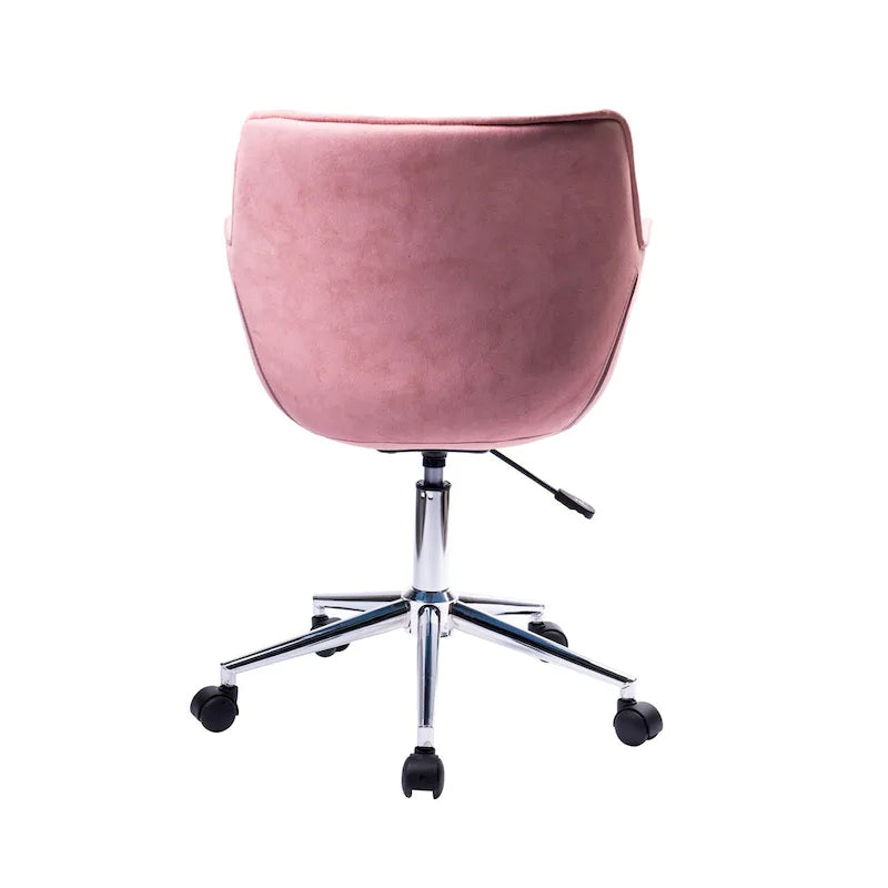 Fauteuil de bureau réglable, microfibre, piètement chromé