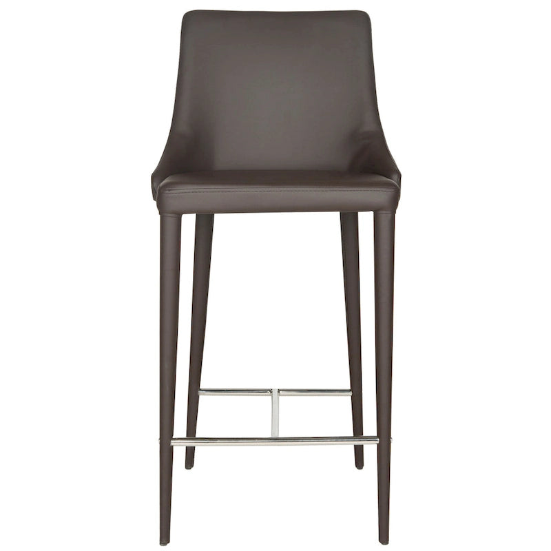 Tabouret de comptoir blanc de 26 po (ensemble de 2) - 22,9 x 18,9 x 37,4 - 23 La x 19 P x 37 H