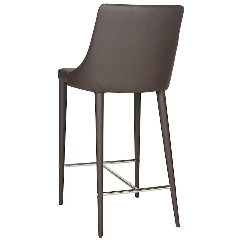 Tabouret de comptoir blanc de 26 po (ensemble de 2) - 22,9 x 18,9 x 37,4 - 23 La x 19 P x 37 H