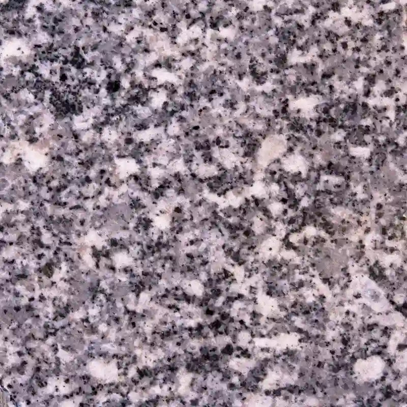 Îlot de cuisine avec plateau en granit massif et finition blanche - 18p x 51.5L x 36H