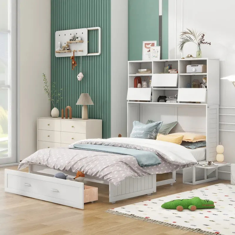 Lit escamotable Queen Size
