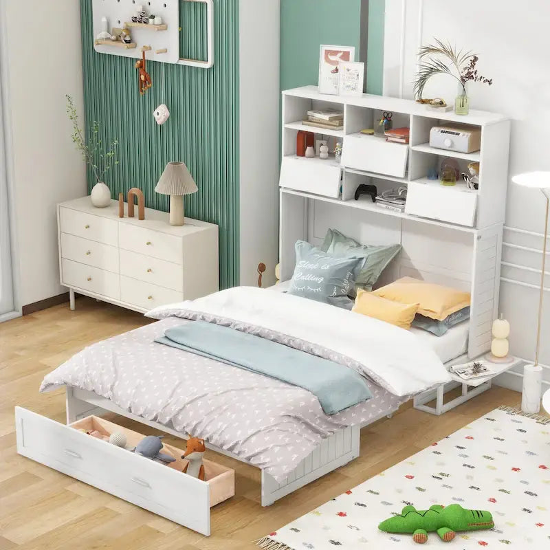 Lit escamotable Queen Size