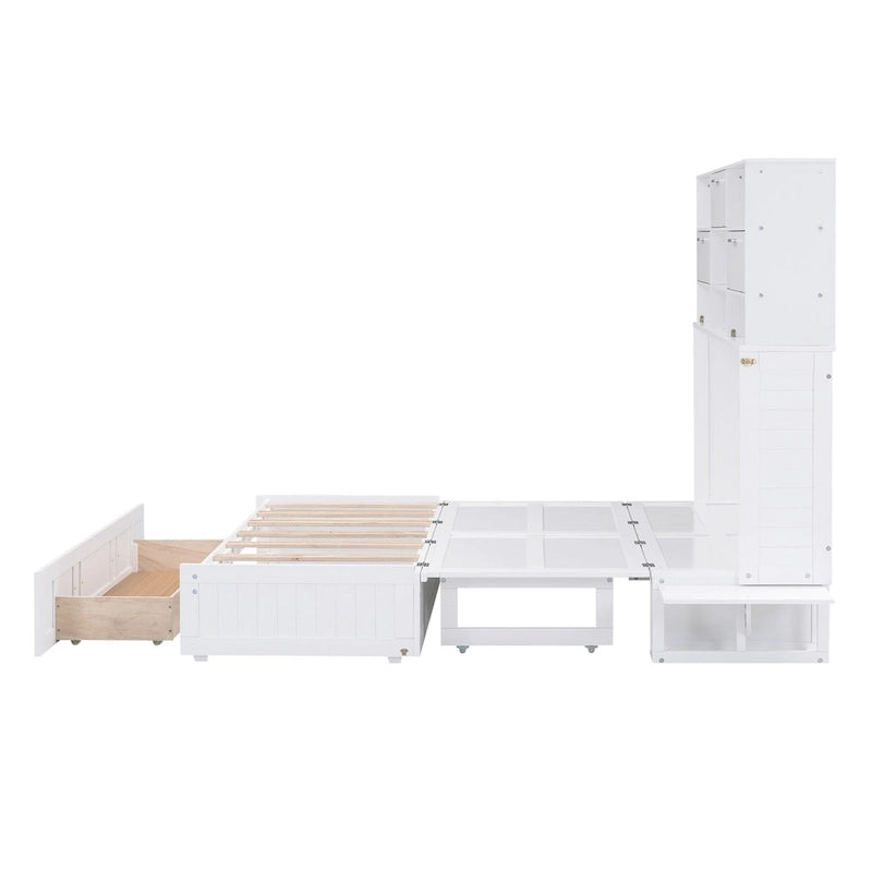 Lit escamotable Queen Size