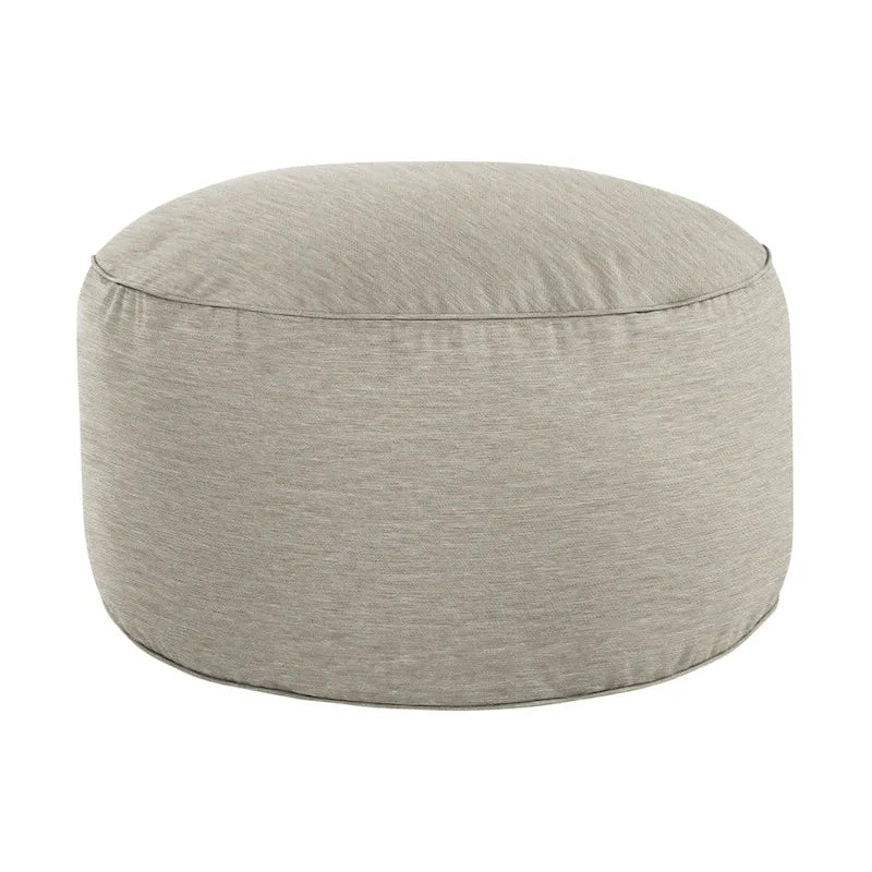Pouf/Ottoman texturé d'intérieur