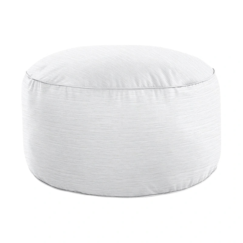 Pouf/Ottoman texturé d'intérieur