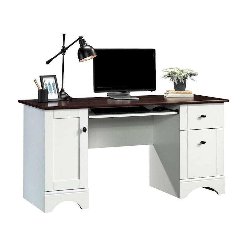 Bureau d'ordinateur pour télétravail