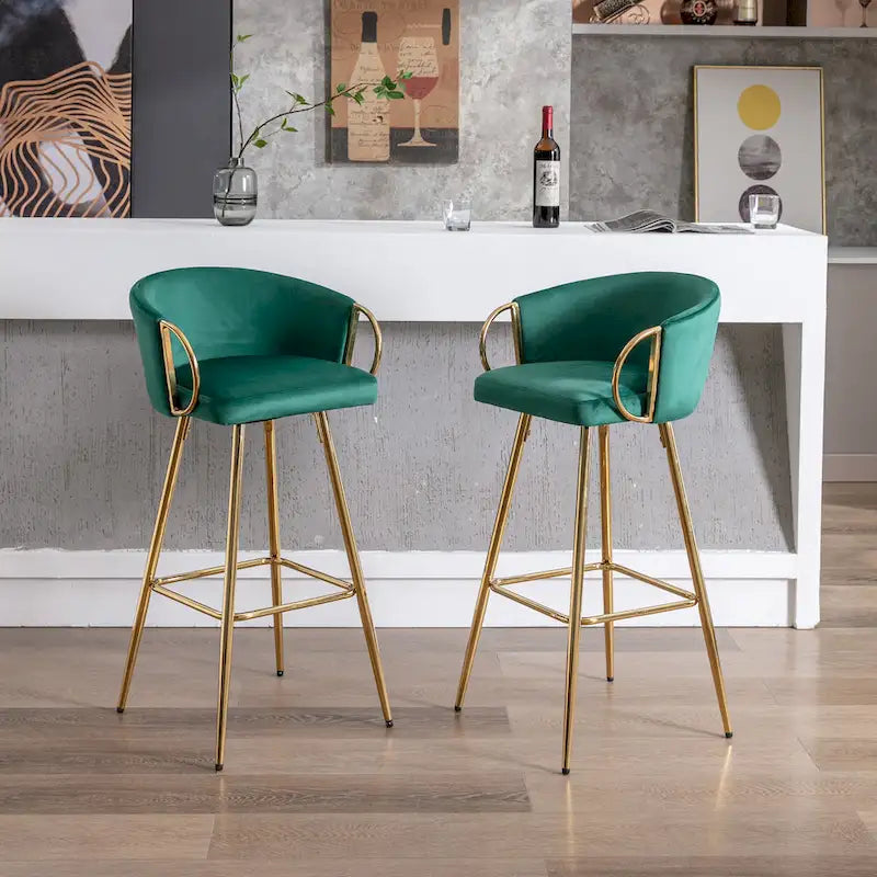 Lot de 2 tabourets de bar