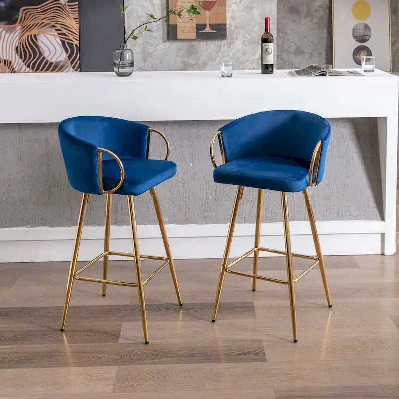 Lot de 2 tabourets de bar