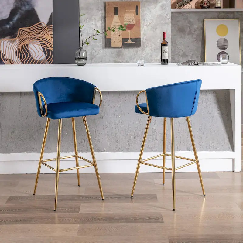 Lot de 2 tabourets de bar