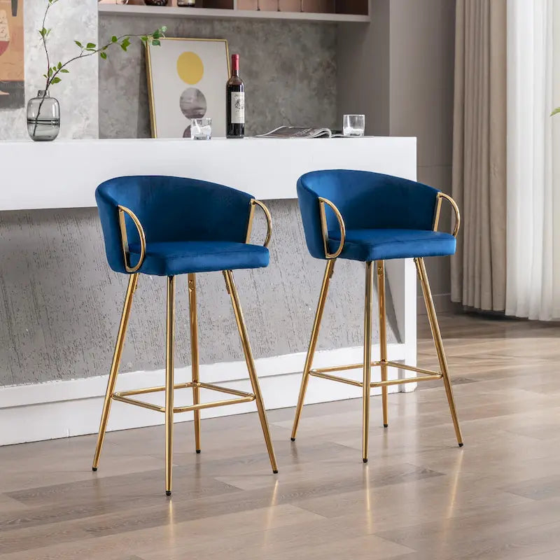 Lot de 2 tabourets de bar