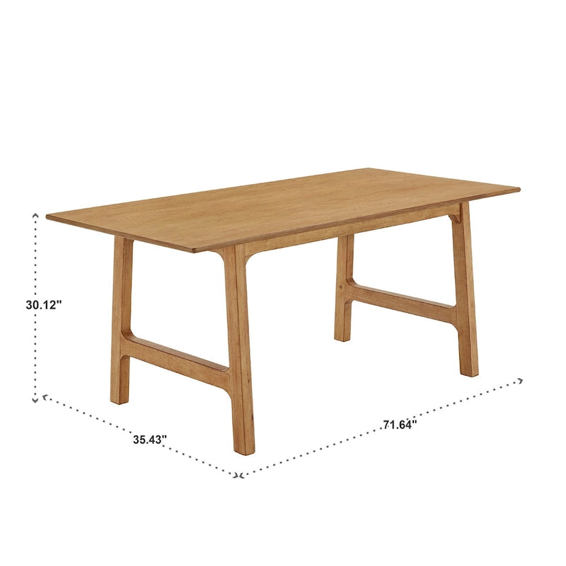 Table à manger Scandinavian Wood Finish 71 par