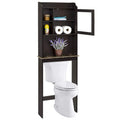 Meuble de rangement en bois gain de place pour toilettes à usage domestique